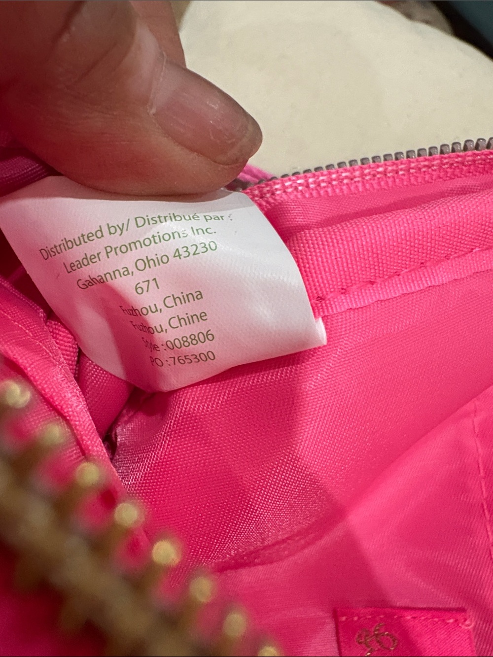 Lilly Pulitzer belt belt bag new without tags back zipper pocket - Picture 5 of 8